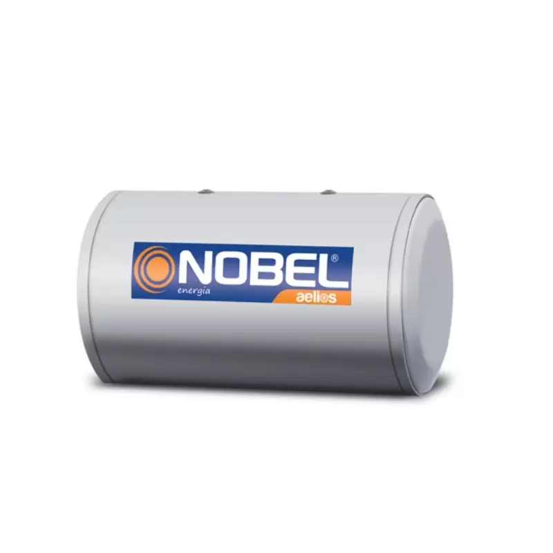 Nobel Aelios 120lt Glass Διπλής Ενεργείας Μπόιλερ Ηλιακού