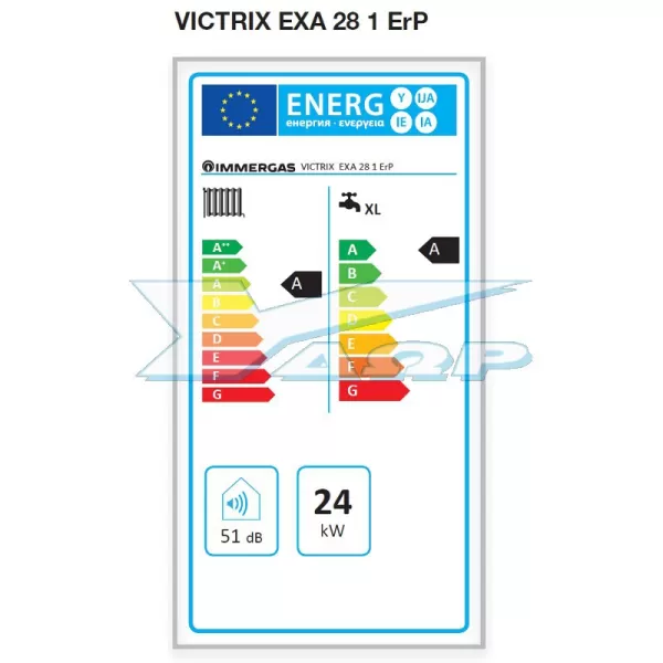 Λέβητας Immergas Victrix EXA 28 ErP Συμπύκνωσης Αερίου