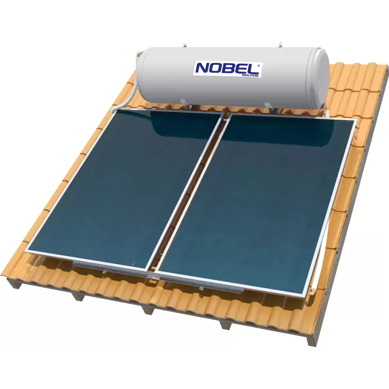 Nobel Solfos 300/4m2 Glass Τριπλής Ενεργείας Κεραμοσκεπής Ηλιακός Nobel Solfos 300/4m2 Glass Τριπλής Ενεργείας Κεραμοσκεπής Ηλιακός